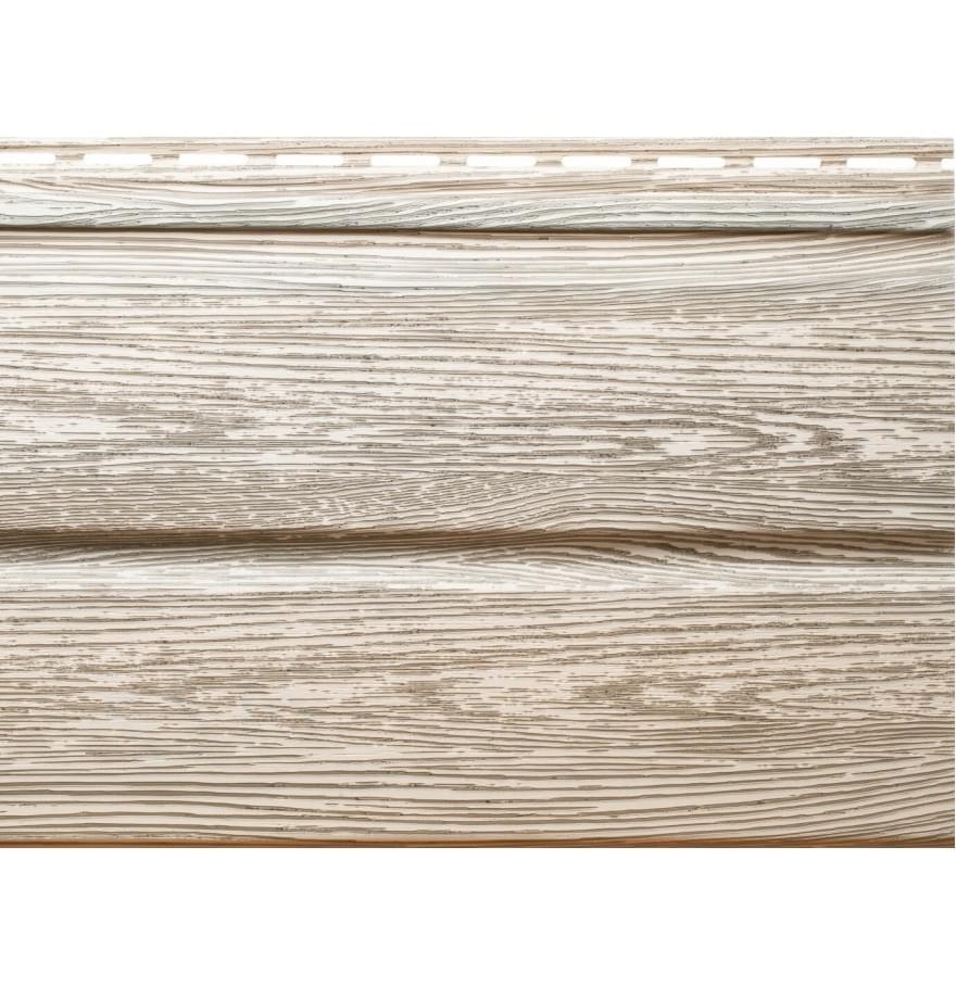 Сайдинг Tecos LUX Имитация Бруса Алтайская берёза